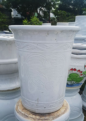 Chậu men